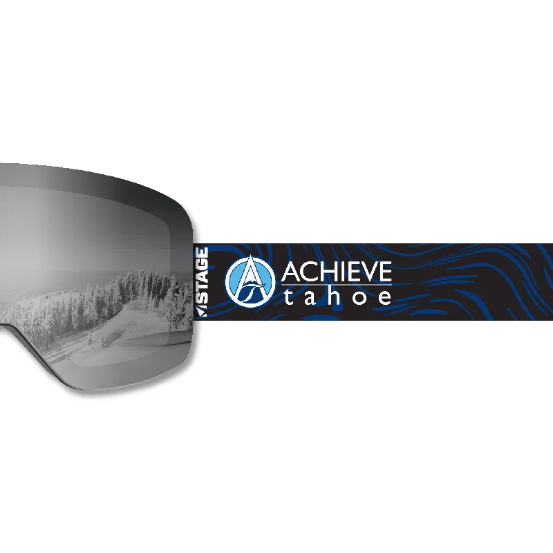Best Seller Achieve Tahoe Frameless Prop Ski Goggle - Mirror Chrome Smoke Lens