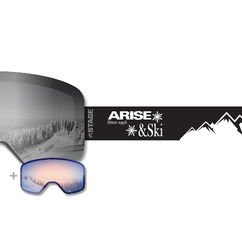 New Markdowns Arise & Ski Propnetic - Magnetic Ski Goggle + Bonus Lens
