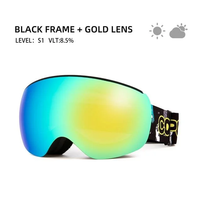 black frame  gold