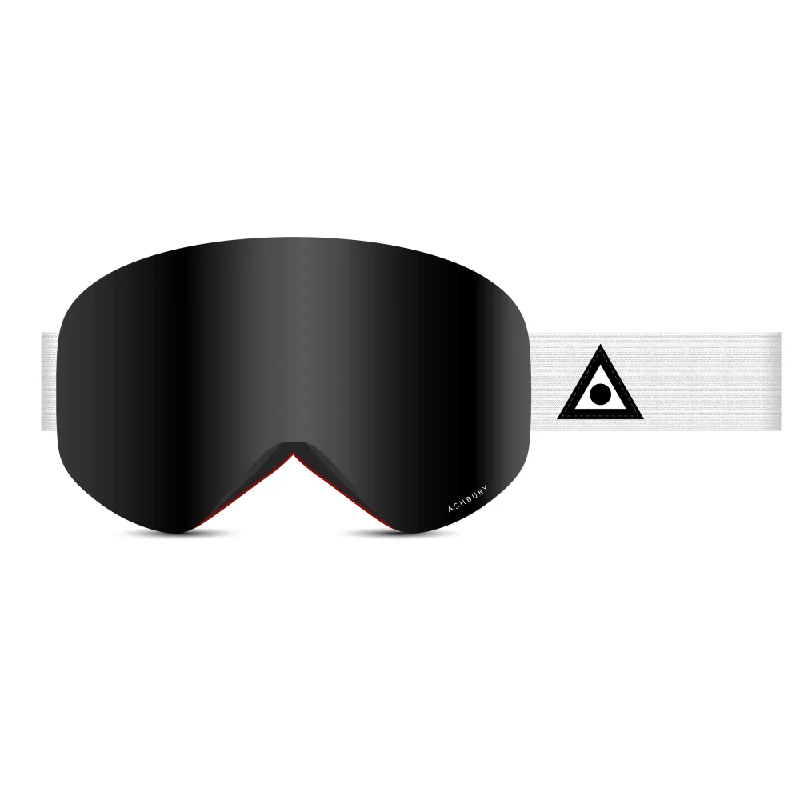 White Triangle - Dark Smoke Lens