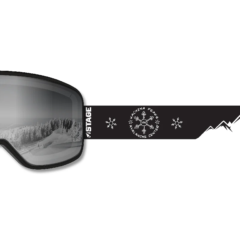 Special Buy Kachina Peaks Avalanche Center Prop Ski Goggle - Black Frame w/ Mirror Chrome Lens - Adult Universal Special Buy Kachina Peaks Avalanche Center Prop Ski Goggle - Black Frame w/ Mirror Chrome Lens - Adult Universal