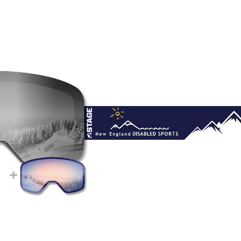 Buy Now New England Disabled Sports Propnetic - Magnetic Ski Goggle + Bonus Lens