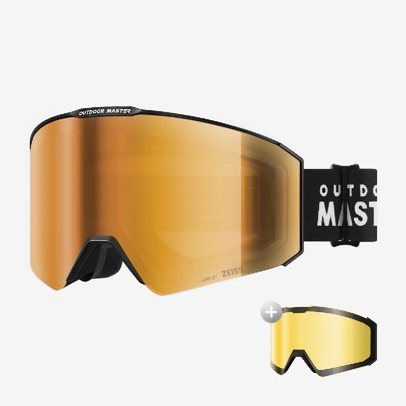 Black Frame VLT 16% Zeiss Orange + VLT 91% Yellow Lens