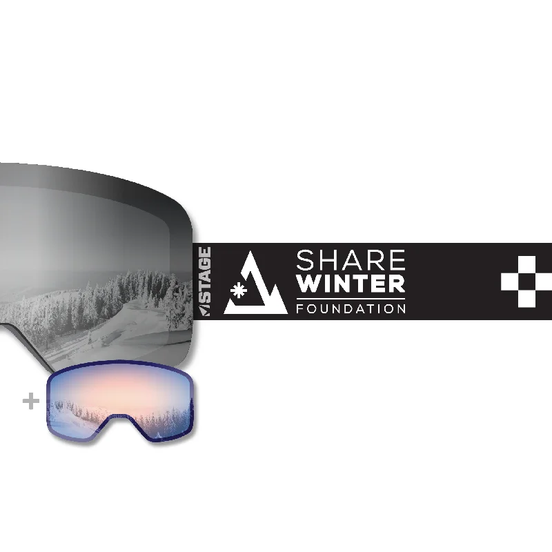 Reduced Prices Share Winter Foundation Propnetic - Magnetic Ski Goggle + Bonus Lens