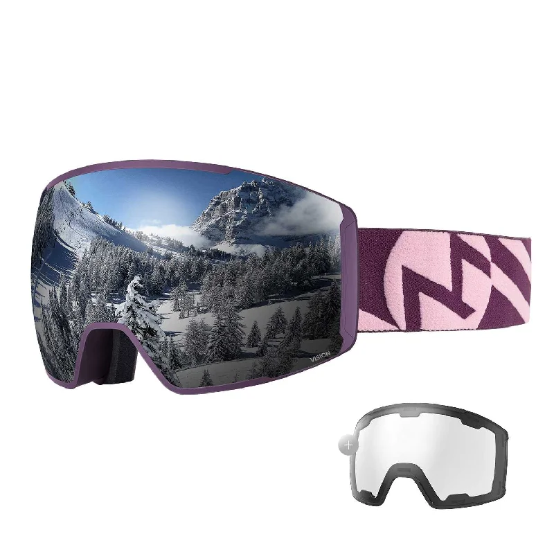 Plum Strap VLT 9% Sliver Lens