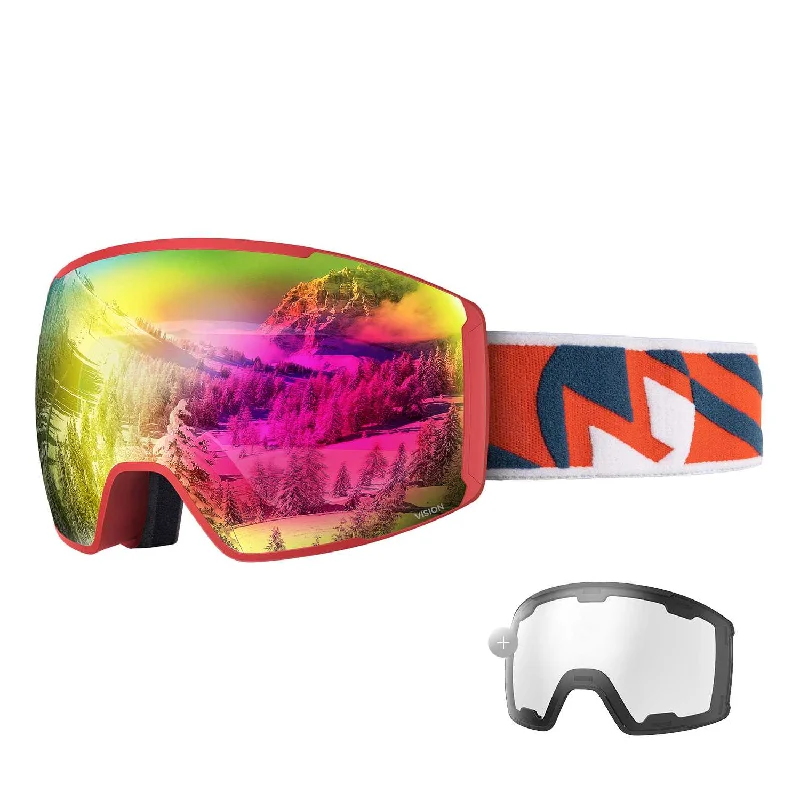 Red-Blue Strap VLT 14% Pink Lens
