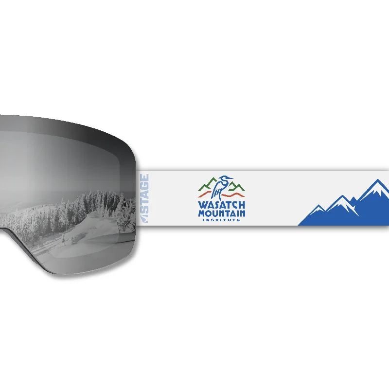 Quick Sale Wasatch Mountain Institute Frameless Prop Ski Goggle - Mirror Chrome Smoke Lens Quick Sale Wasatch Mountain Institute Frameless Prop Ski Goggle - Mirror Chrome Smoke Lens