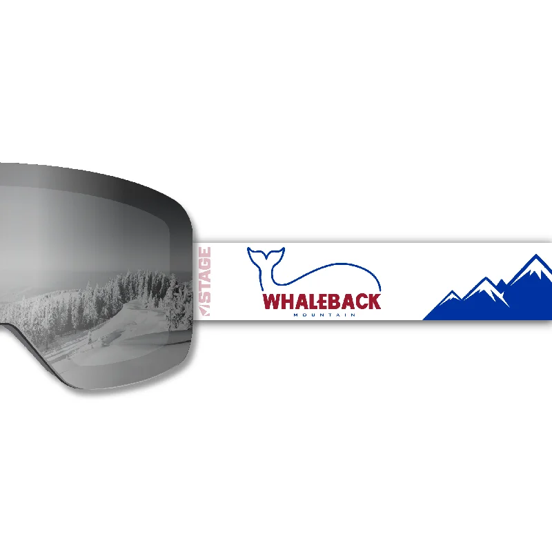 Stock Clearance WhaleBack Mountain Frameless Prop Ski Goggle - Mirror Chrome Smoke Lens Stock Clearance WhaleBack Mountain Frameless Prop Ski Goggle - Mirror Chrome Smoke Lens