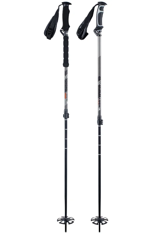 Reduced Price K2 Lockjaw Aluminium / EVA Ski Poles - 105-145 cm