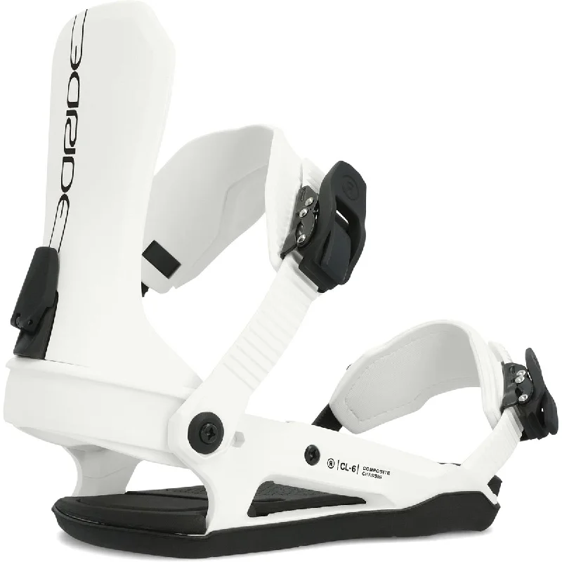 Crazy Savings Ride Cl-6 2024 Snowboard Bindings - White