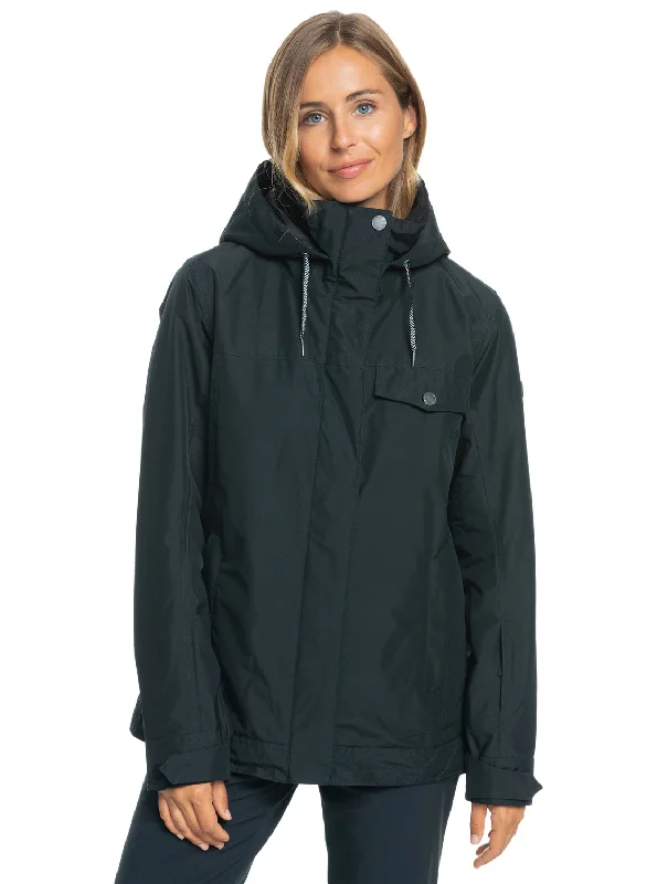 Overstock Billie Technical Snow Jacket - True Black