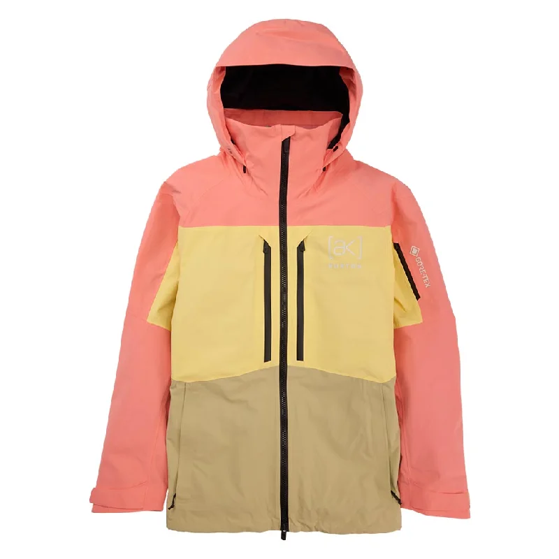 Crazy Savings Burton 2024 AK Gore Swash Jacket - Reef Pink/Buttermilk/Mushroom