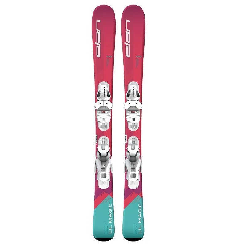 Steals and Deals Elan Lil Magic Skis + Bindings - Youth Girls - 2025