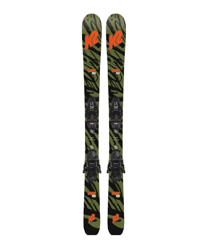 Deep Discounts K2 Indy Jr Skis + FDT Bindings - 2024 - Boys