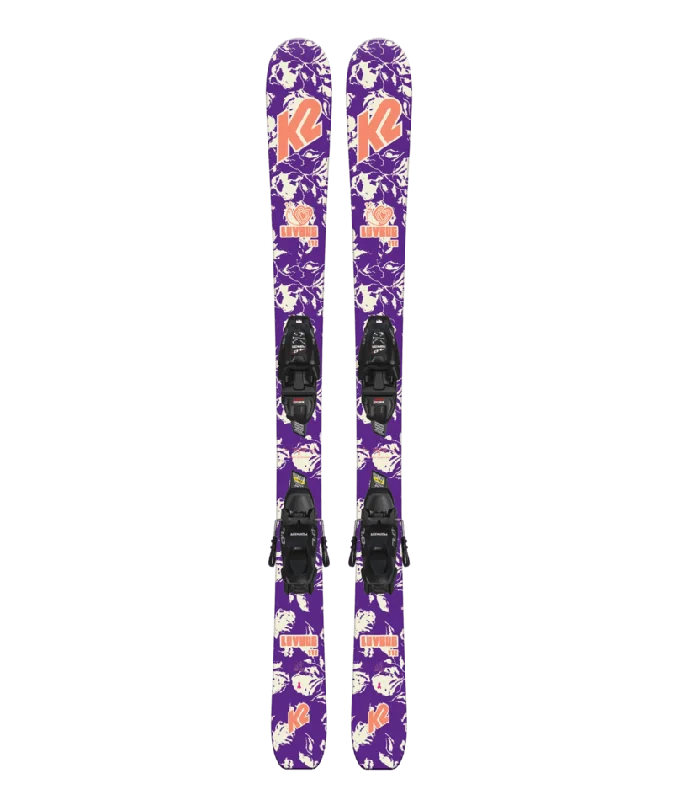 Don't Wait K2 Luv Bug Skis + FDT Bindings Girls - 2024