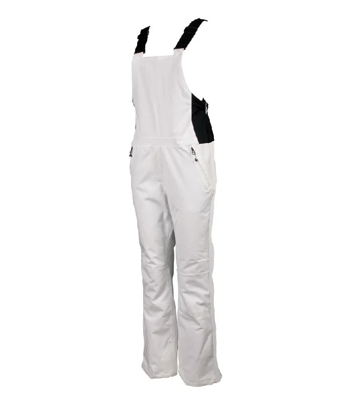 Today's Deal Karbon Emerald Bib Pants Womens Arctic White