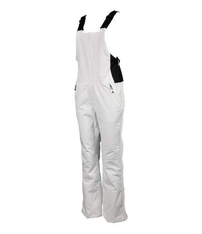 Take Advantage Karbon Emerald Bib Pants Womens Arctic White