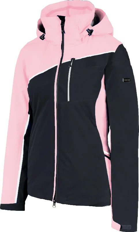 Steals and Deals Karbon Opal Jacket Womens Black / Cotton Candy