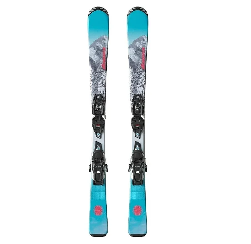 Fantastic Offers Nordica Team AM Skis + Bindings - 2024 - Girls