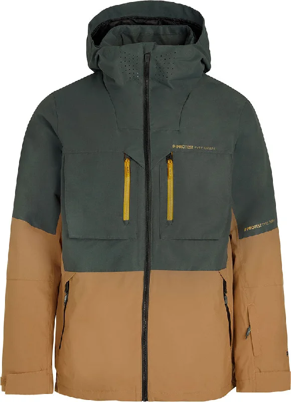 Online Specials Protest PRT Onega Mens Jacket Fudge Caramel