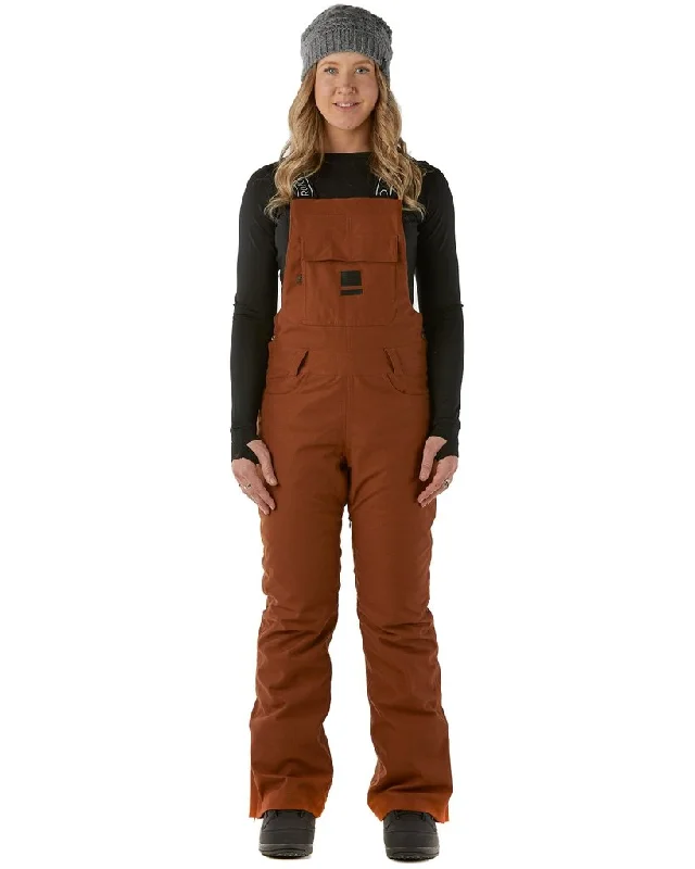 Your Weekend, Your Savings Rojo Snow Day Bib Pants Womens Tortise Shell