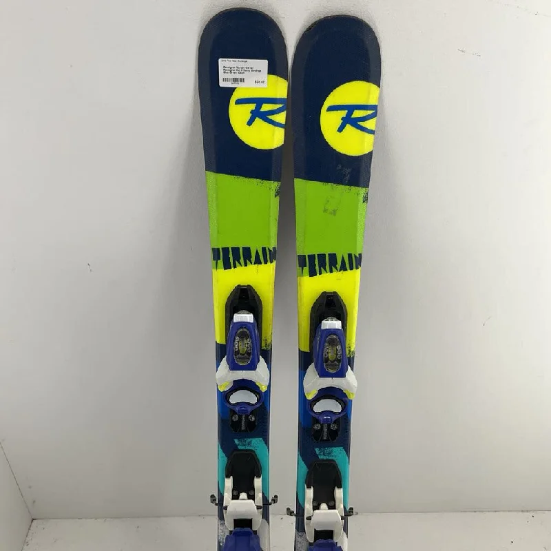 Major Savings Rossignol Terrain 104 w/ Rossignol Kid X Demo Bindings