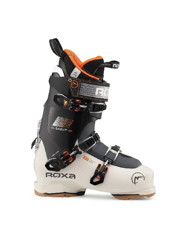 Midnight Sale Roxa Element 120 IR Wrap Ski Boots - Sand/Black | Superior Performance and Comfort for Advanced Skiing Midnight Sale Roxa Element 120 IR Wrap Ski Boots - Sand/Black | Superior Performance and Comfort for Advanced Skiing