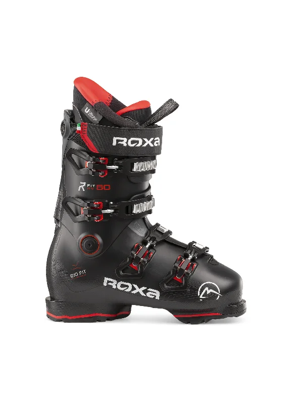 Early Bird Roxa R-Fit 80 Ski Boots - Black/Black Anthracite | Comfortable and Supportive for Recreational Skiing