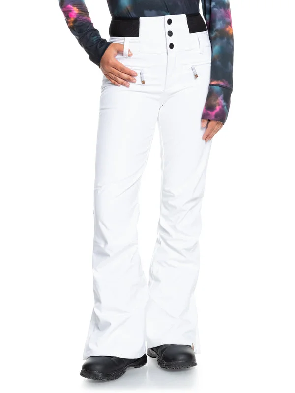 Weekend Sale: Don't Miss Out Roxy Rising High Womens Pants Bright White