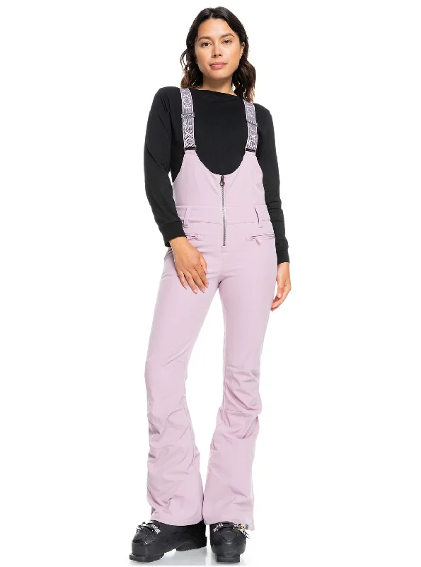 Weekend Specials Just for You Roxy Summit Womens Bib Pants Dawn Pink